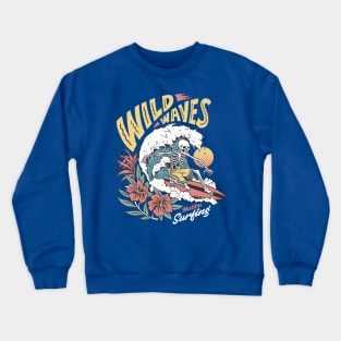 Wild waves Crewneck Sweatshirt